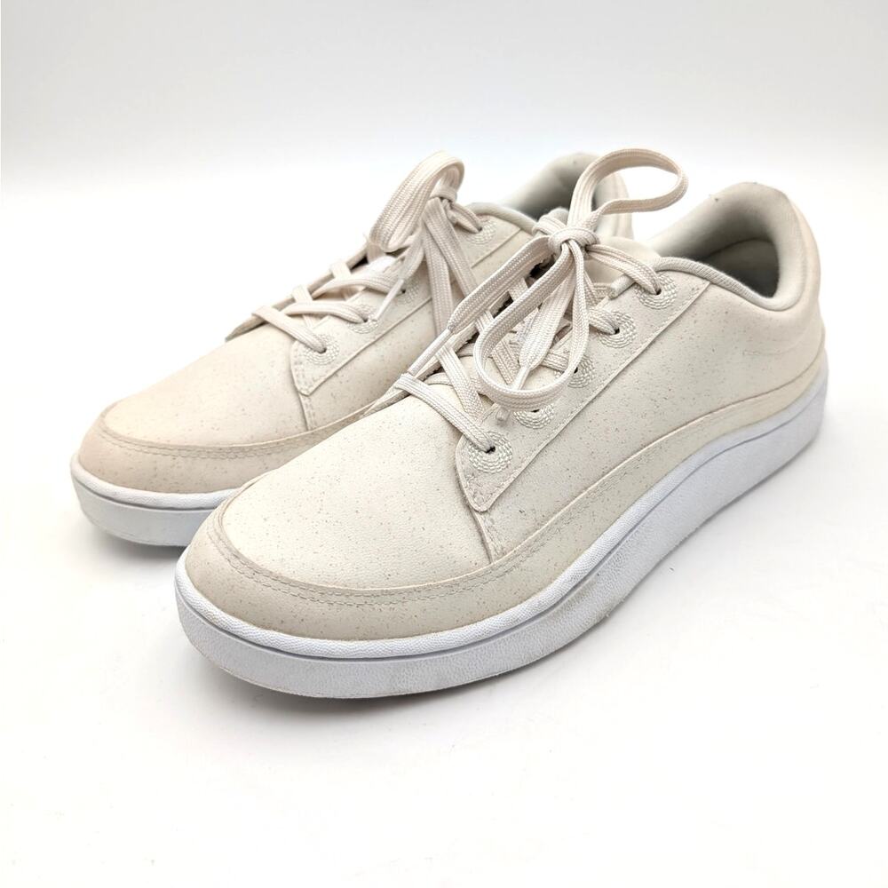 Allbirds Plant Pacer Sneaker Shoes Lace-Up Women's Natural White Size US9 EU39